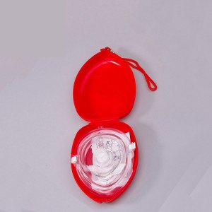 ESCP-002 CPR pocket mask (  including alcohol cotton sheet& gloves）