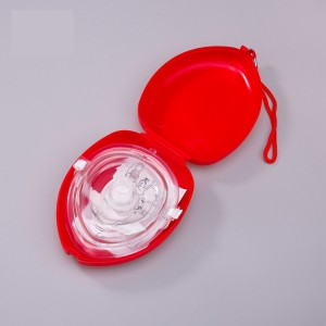 ESCP-002 CPR pocket mask (  including alcohol cotton sheet& gloves）